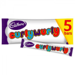 Cadbury Curly Wurly - MULTI - 5 PACK - Best Before: 21.02.24